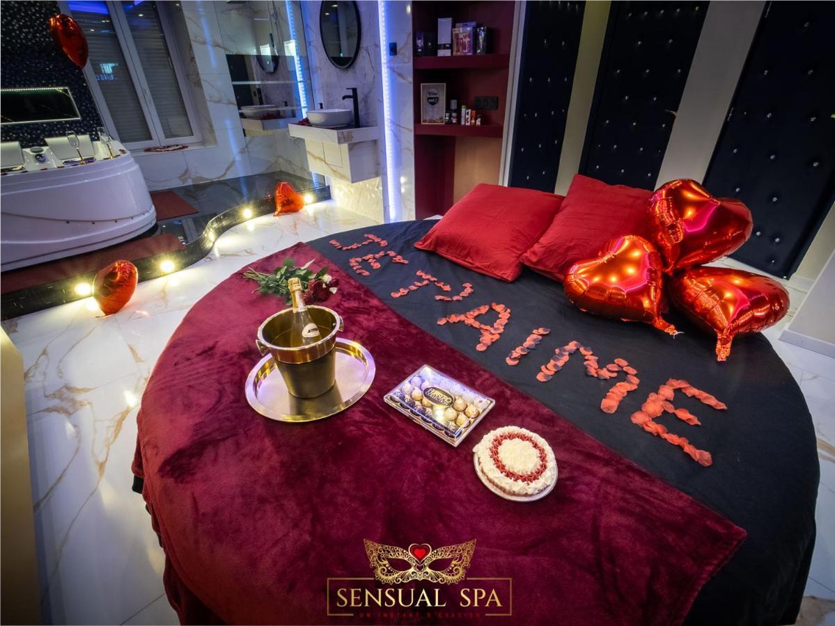 Sensual Spa- Love Room Jacuzzi Hammam Terrasse Нанси Экстерьер фото