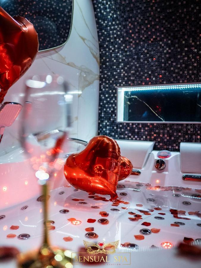 Sensual Spa- Love Room Jacuzzi Hammam Terrasse Нанси Экстерьер фото