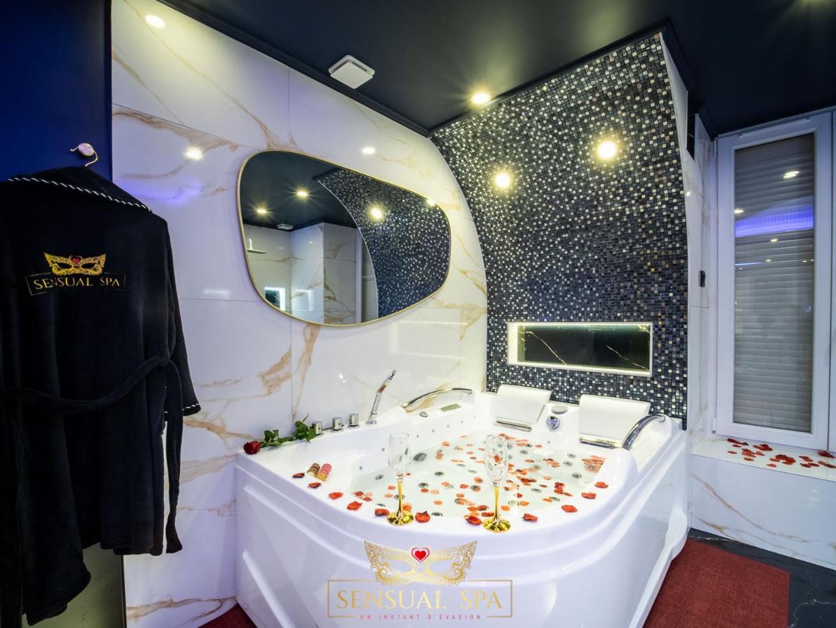 Sensual Spa- Love Room Jacuzzi Hammam Terrasse Нанси Экстерьер фото